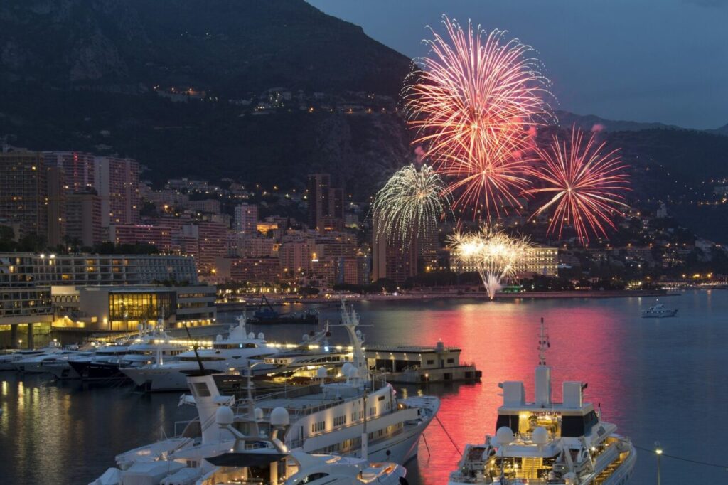 Fireworks in Monaco